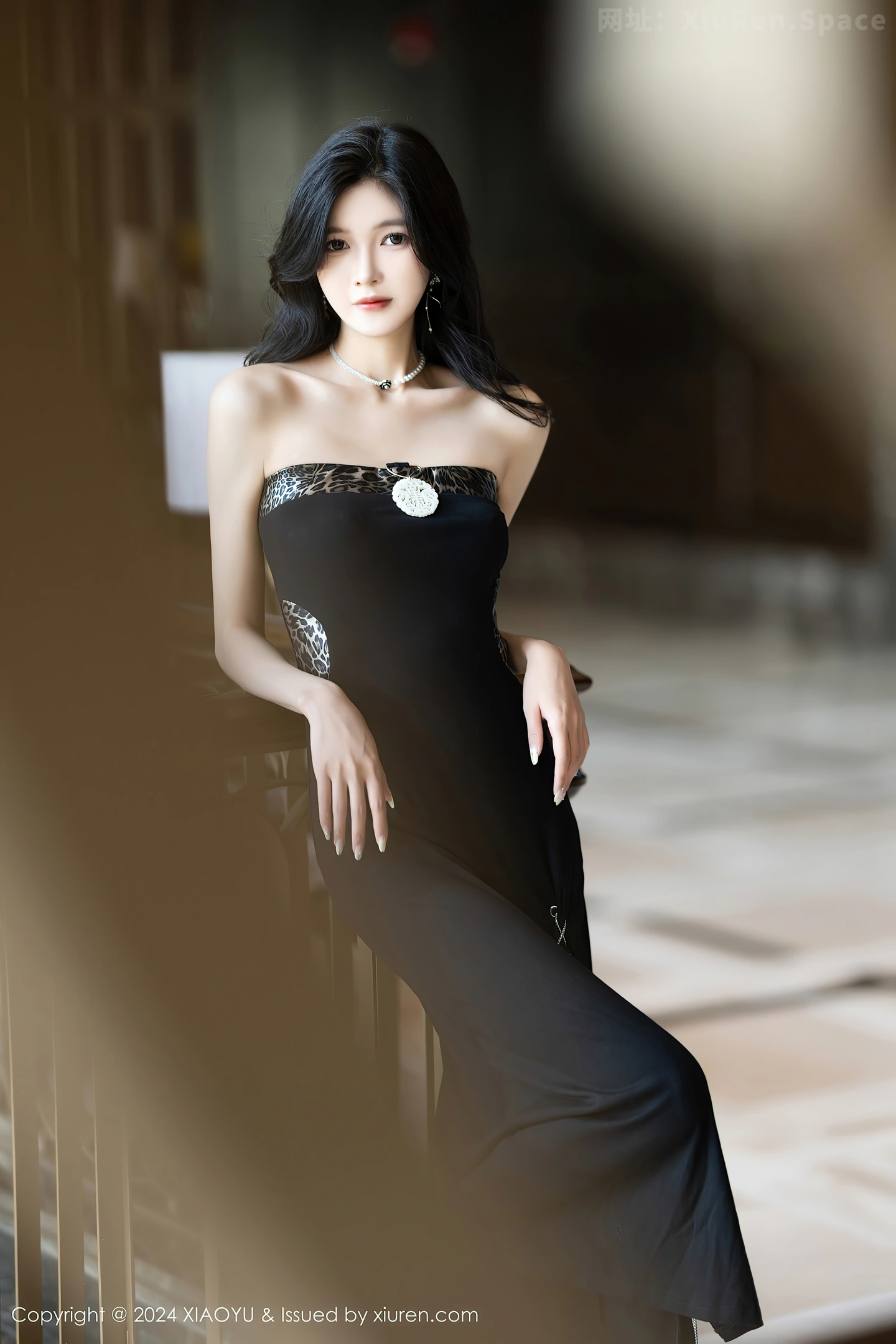 图片[5]-[XiaoYu画语界]Vol.1201 模特程程程白色吊带长裙+性感黑色服饰秀曼妙身姿迷人诱惑写真81P-秀人网官方网站